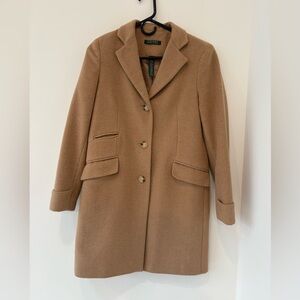 Ralph Lauren Camel Blazer Coat